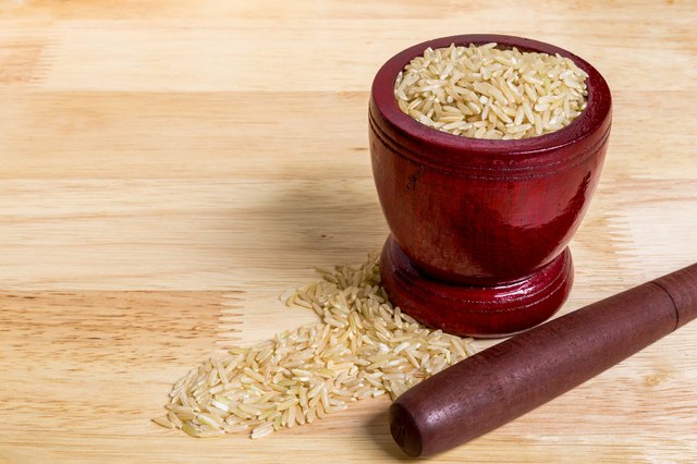 Brown Rice, Uncooked/ Brown Rice
