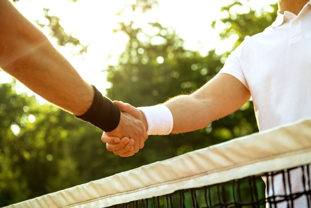 Concept for male tennis players