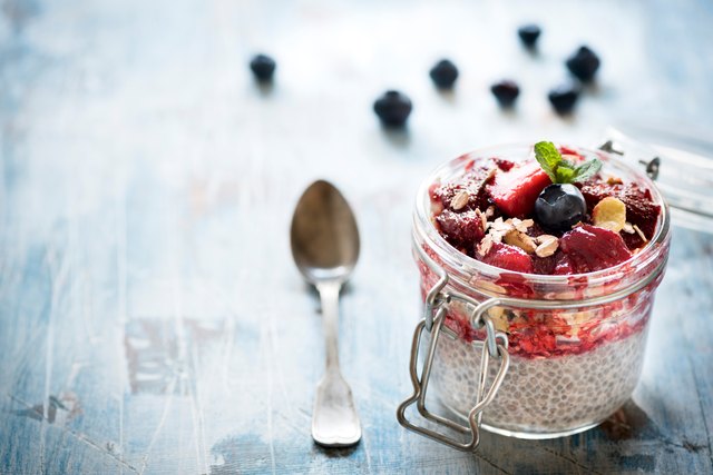 Sweet chia pudding