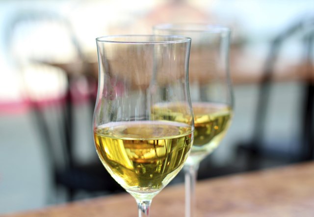Two Glasses of White Wine