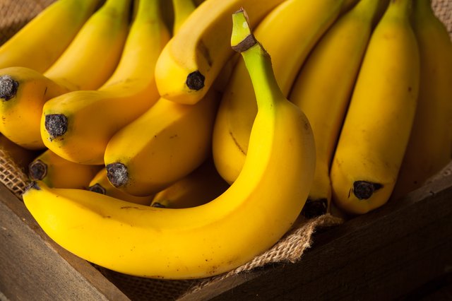 Raw Organic Bunch of Bananas