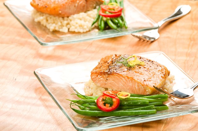 Salmon with Lemon Couscous