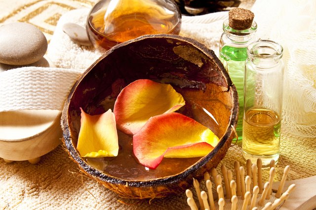 "Petals and essential oils,spa"