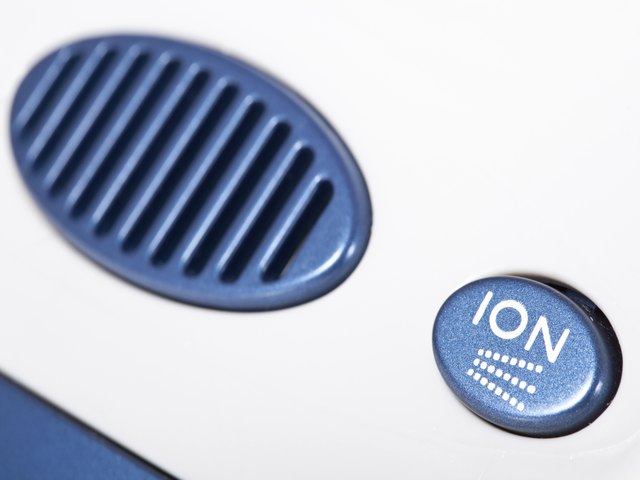 Close-up of the Ionic air purifier