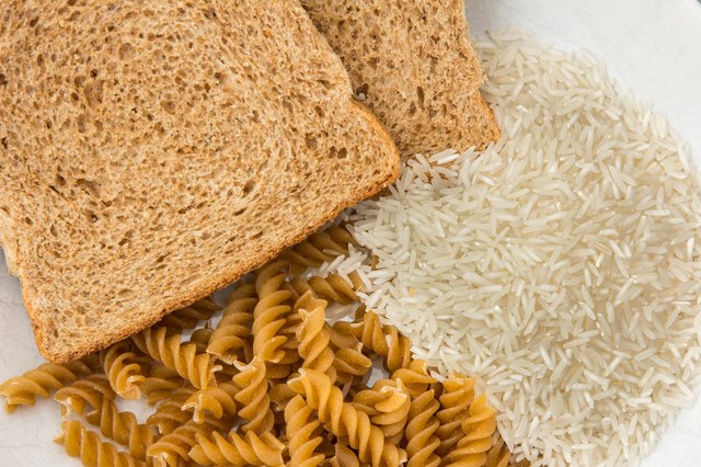 Bread, pasta and rice