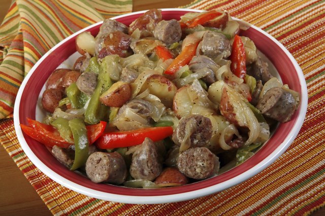 sausage peppers and onions