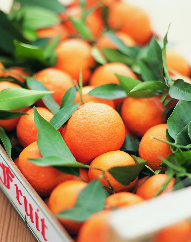 Crate Full of Oranges