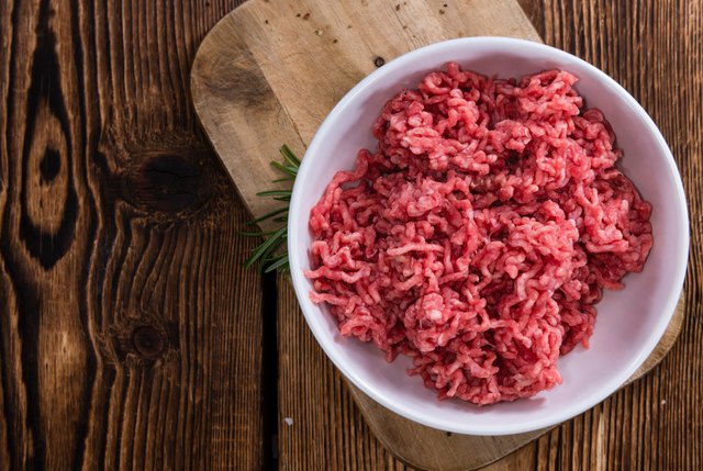 Portion of Minced Meat