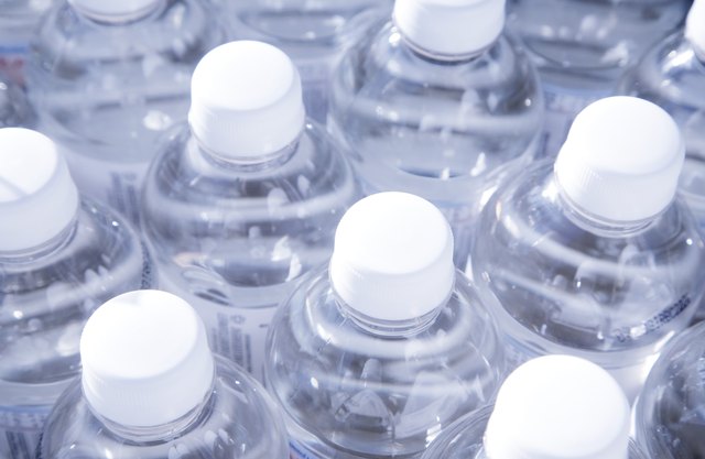 Bottles of water