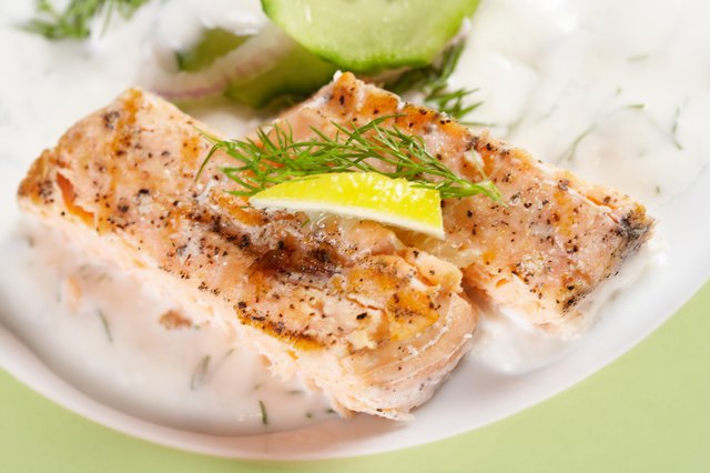 Salmon dish