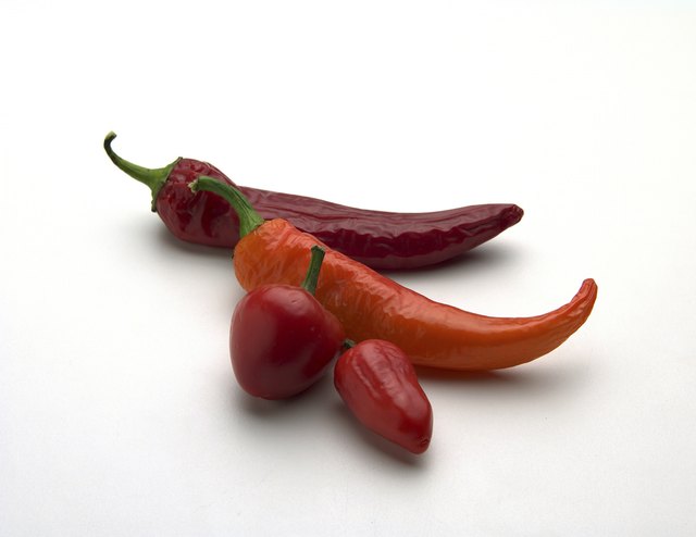 Fresh chili peppers