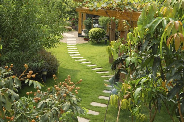 Stone walkway
