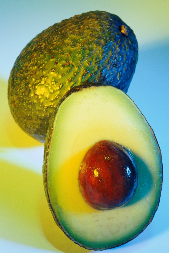 Avocado halves