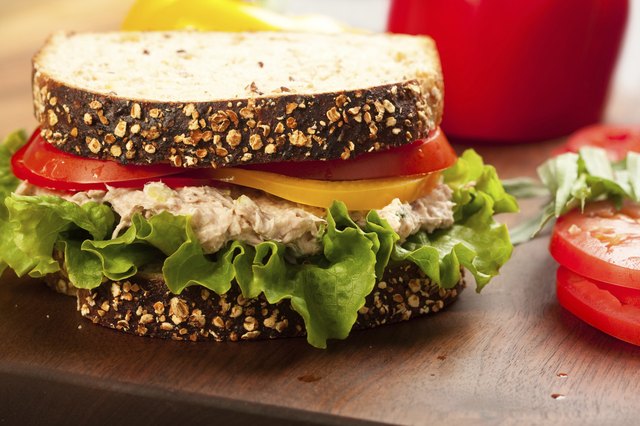 How Many Calories Are in a Tuna Sandwich? | livestrong