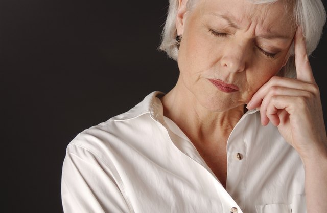 Woman in pain