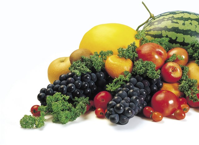Variety of produce