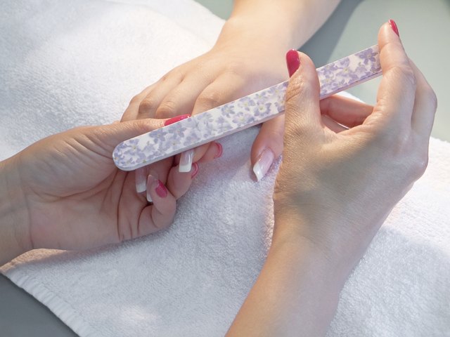 Nail file work