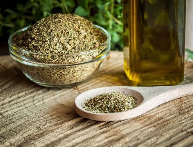 Natural oregano spices