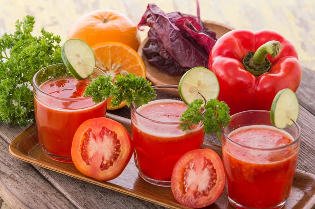 Red Vegetables Mix Juice
