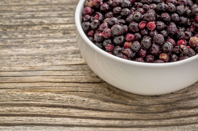freeze dried ekderberries