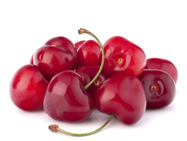 cherry berries pile
