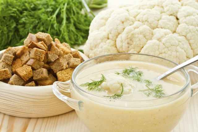 Soup Cream of cauliflower