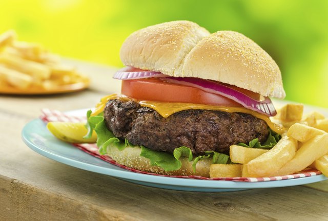 Cheeseburger and Fries
