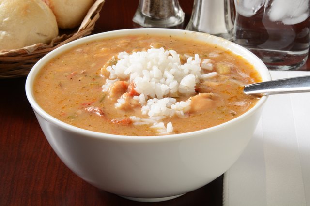 Chicken sausage gumbo