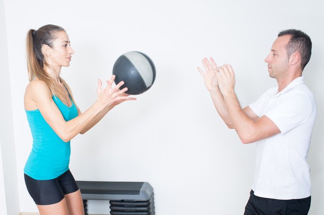 fitness ball exercise