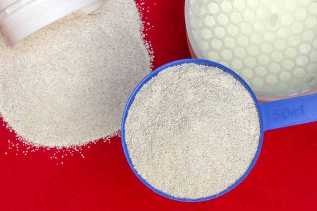 Whey protein with coffee flavor