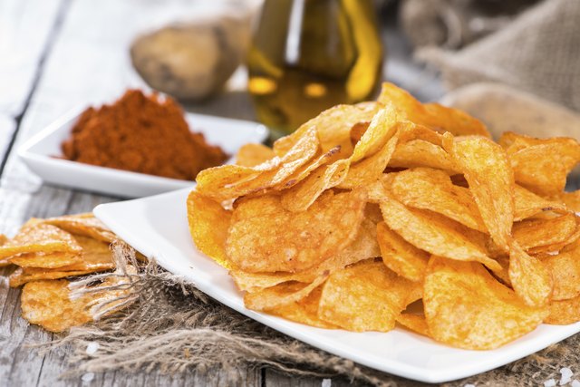 Potato Chips with fresh ingredients