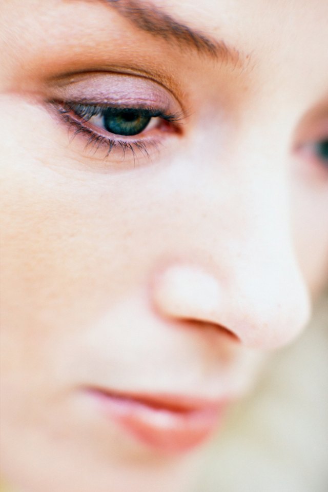 Face of young woman