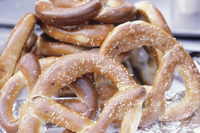 Pretzels, New York, USA, (Close-up)