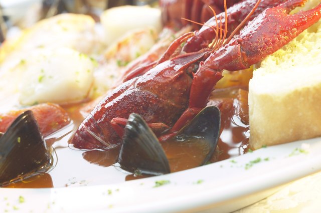 Shellfish dinner