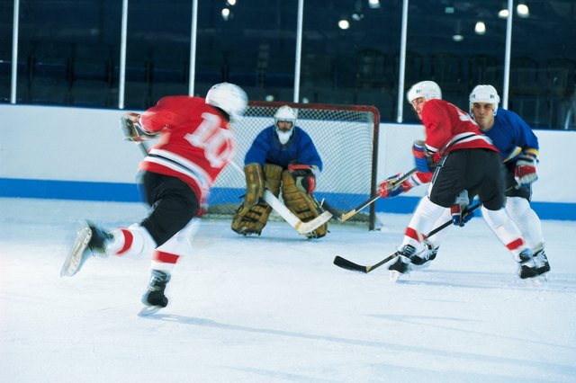 Ice hockey game