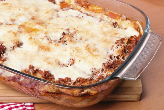 Delisious homemade lasagna
