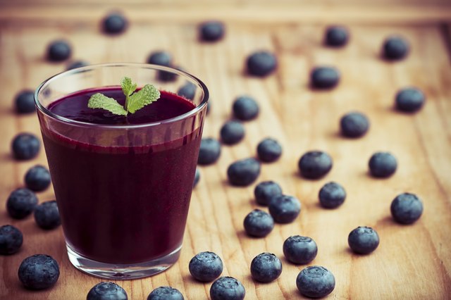 Blueberry smoothie