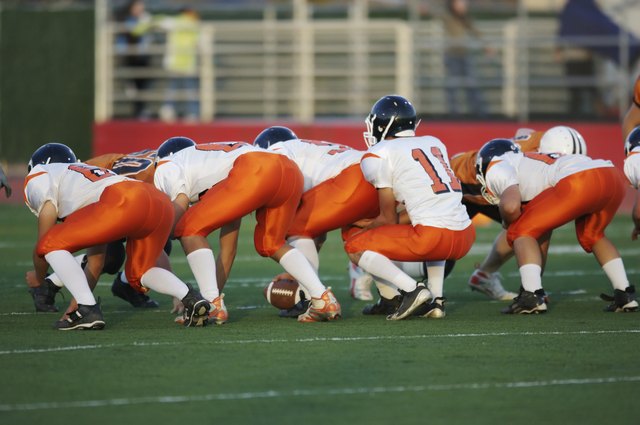 football line stance
