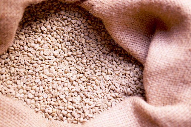 Burlap sack of seeds