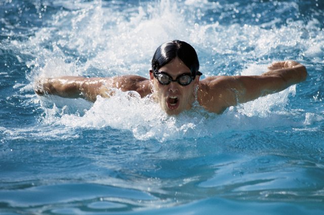 Man swimming