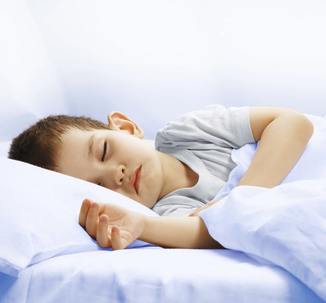 The sleeping boy
