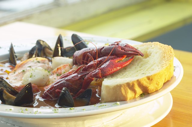 Shellfish dinner