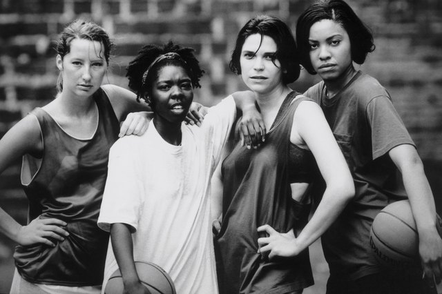 Portrait of women's basketball team