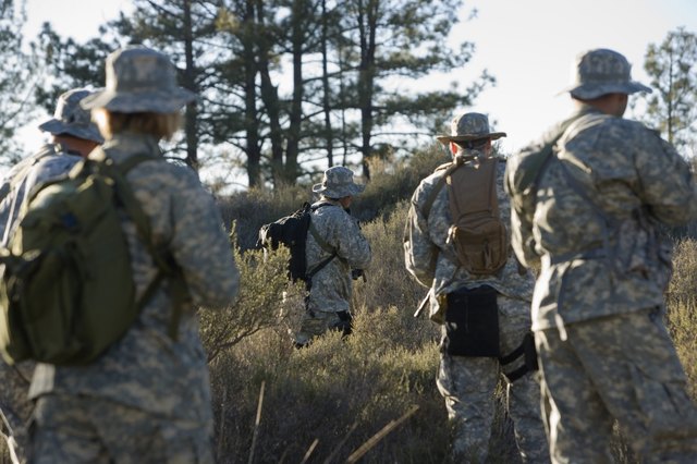 Solider with gun