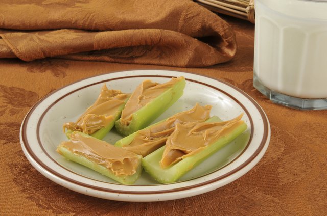 Celery and peanut butter