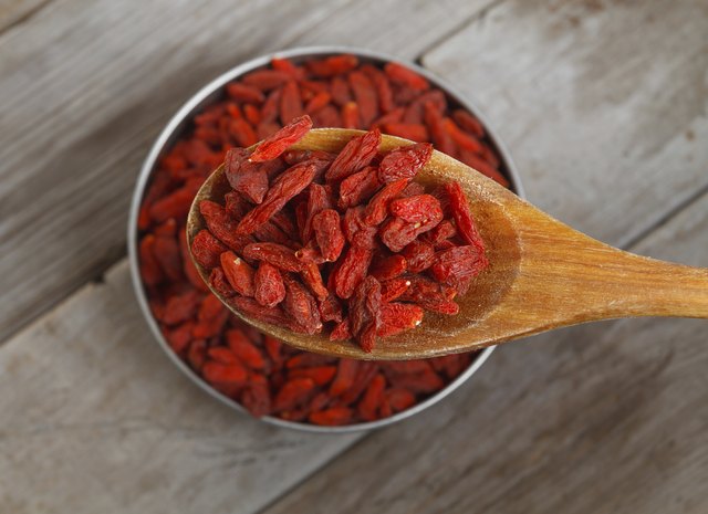 Useful goji berries