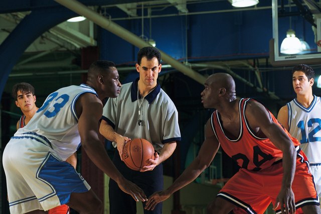 Basketball jump ball