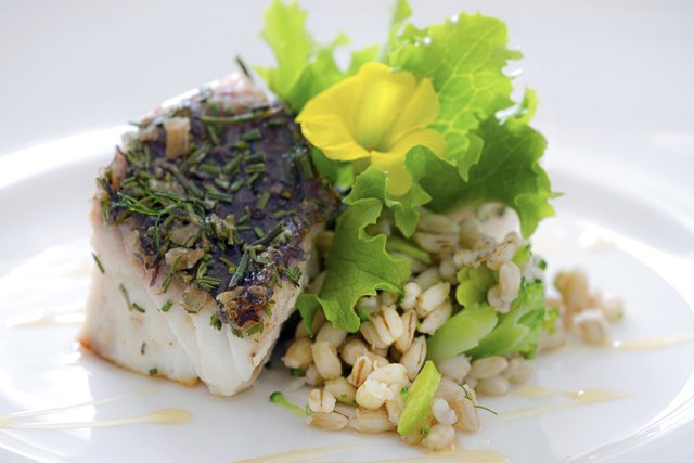 Red snapper in salt crust