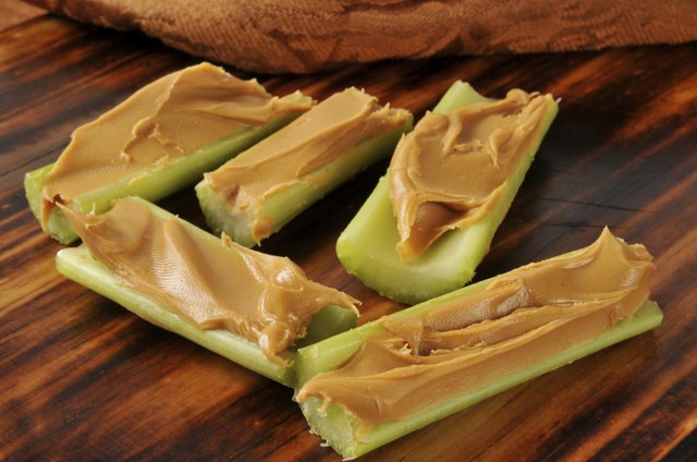 Peanut butter and celery