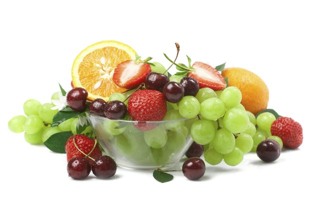 Still-life of fresh fruit